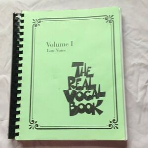 Hal Leonard The Real Vocal Volume I Music - Book: Low Voice